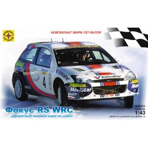 604312 автомобили и мотоциклы Форд Фокус WRC (1:43)