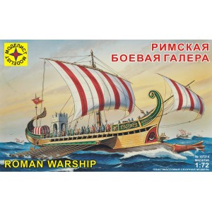 107214 флот Римская боевая галера (1:72)