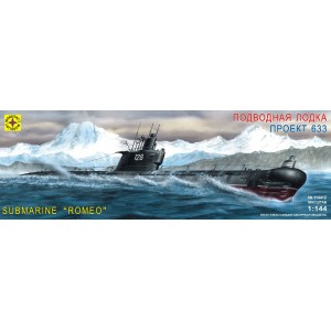 114412 флот Подводная лодка проект 633. (1:144)