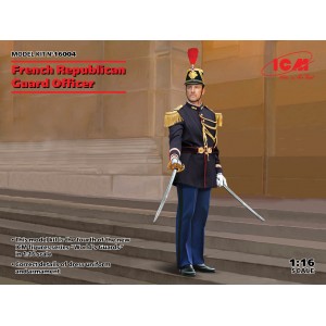 ICM 16004 1:16 French Republican Guard Officer (Офицер Республиканской Гвардии Франции)