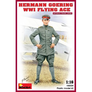 Miniart 16034 HERMANN GOERING. WWI FLYING ACE (Герман Геринг. Германский лётчик-ас Первой мировой войны)