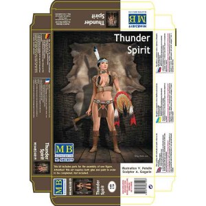 Master Box 24019 1:24 Thunder Spirit. Pin-up series (Дух Грома. Серия пин-ап, «Красотки»)
